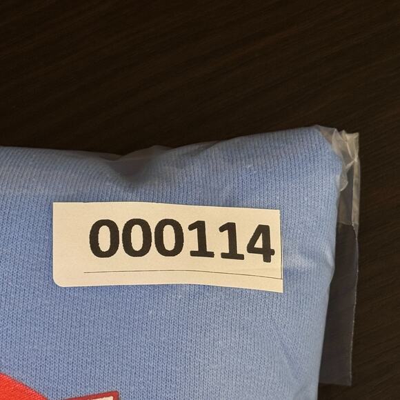 Lil Xan Hoodie Mens Medium Anarchy Tour Candy Print Official Merch Music Blue M - Picture 12 of 12